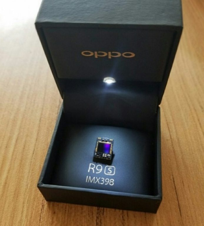 OPPO R9s จะใช้เซ็นเซอร์กล้อง Sony IMX398 แบบ Dual Pixel ความละเอียด16 MP รูรับแสงกว้าง f/1.7  !!