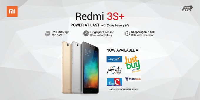 Xiaomi เปิดตัว Redmi 3s Plus ตัวเด็ดเจาะตลาดล่าง หน้าจอ 5 นิ้ว ชิป Snapdragon 430 แบต 4100 mAh ในราคาประมาณ 5,000 บาท !!