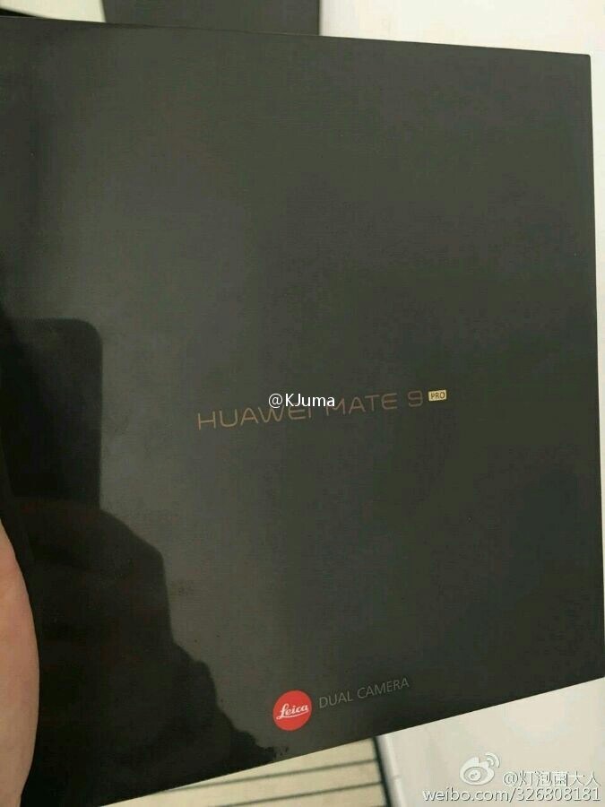 อย่างงาม! หลุดภาพตัวเครื่อง Huawei Mate 9 Pro ที่มากับจอโค้งด้านข้าง และมีปุ่มโฮม !!