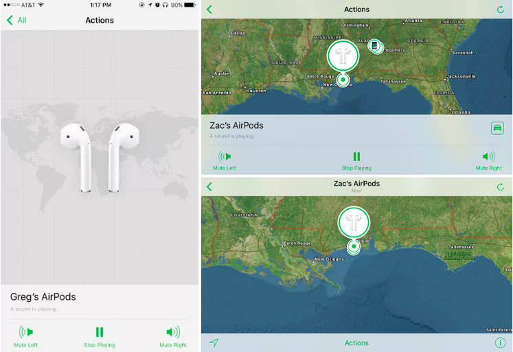 Apple เพิ่มฟีเจอร์ Find My AirPods เข้ามาใน iOS 10.3 beta สำหรับนักพัฒนา