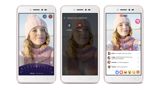 เปิดตัว ASUS Zenfone Live มือถือสำหรับ Live Streaming พร้อมโหมดวีดีโอหน้าสวยตลอดกาล!!