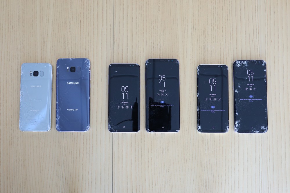ชมผลการทดสอบ Drop Tests Samsung Galaxy S8 และ Galaxy S8+ หล่นแล้วจะรอดหรือไม่?