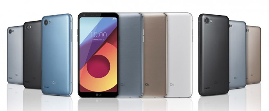 LG เปิดตัวโทรศัพท์รุ่นใหม่ที่ใช้หน้าจอ FullVision แบบ LG G6 ถึง 3 รุ่น