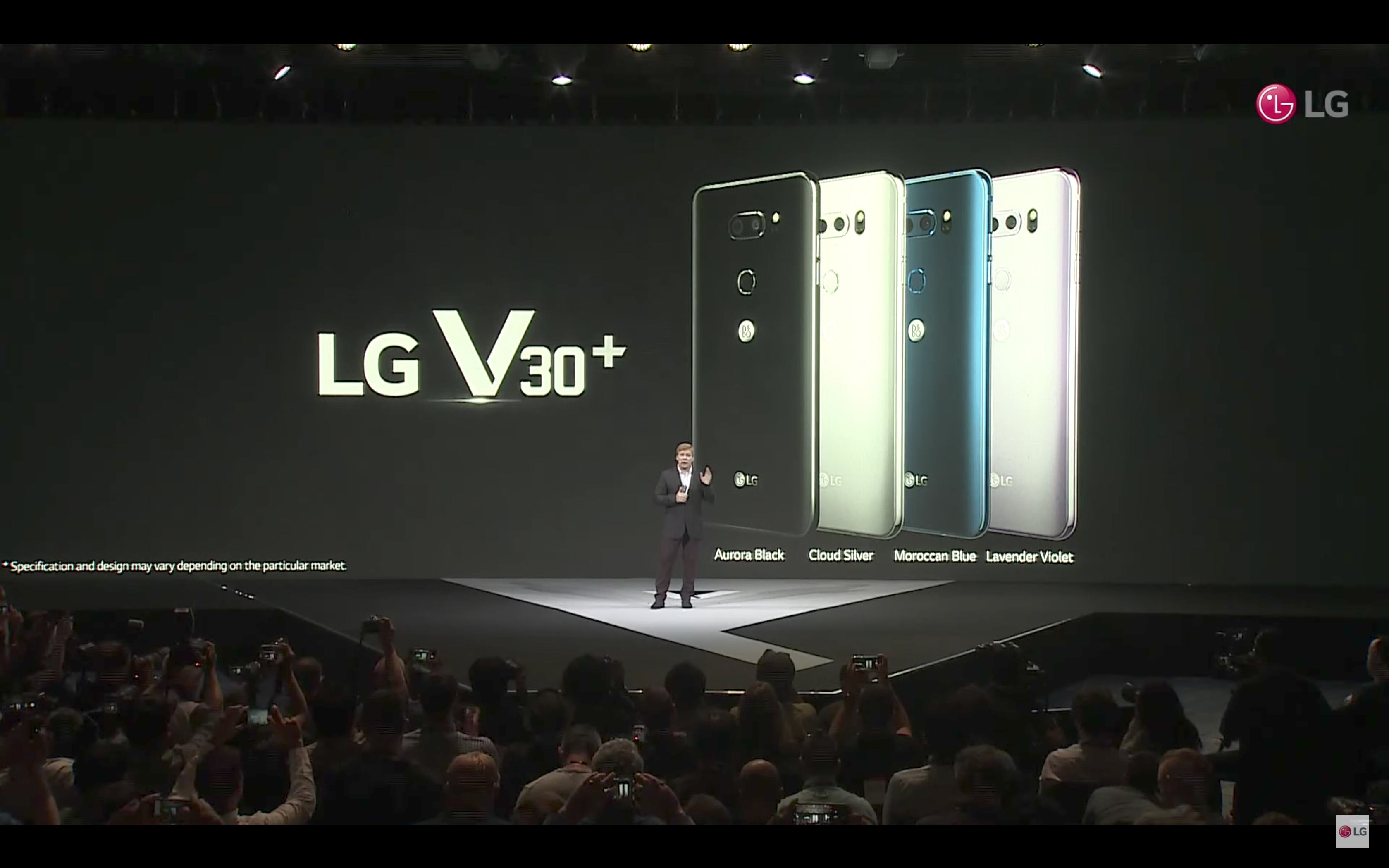 LG เปิดตัว LG V30 มาพร้อมกับจอ P-OLED และหูฟัง B&O