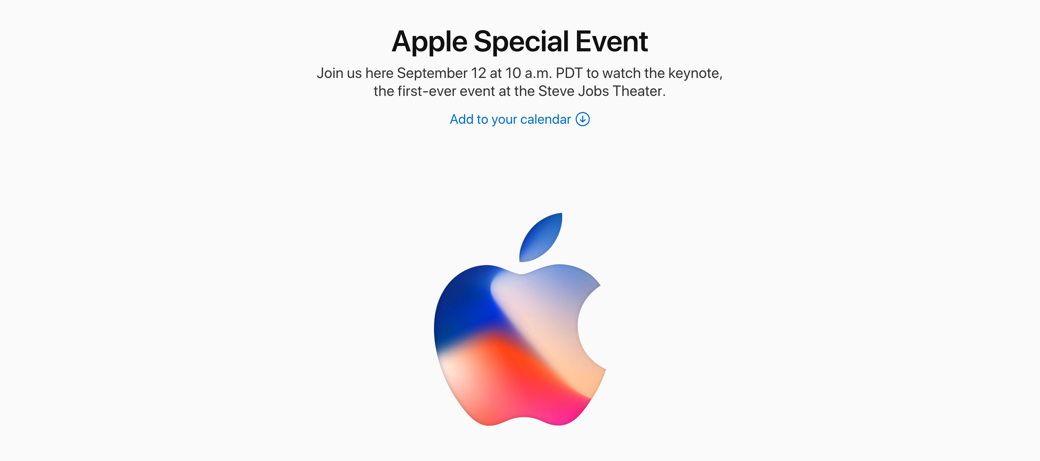 Apple ส่งจดหมายเชิญสื่อแล้ว คาดเปิดตัว iPhone 8 วันที่ 12 กันยายน 2560 นี้