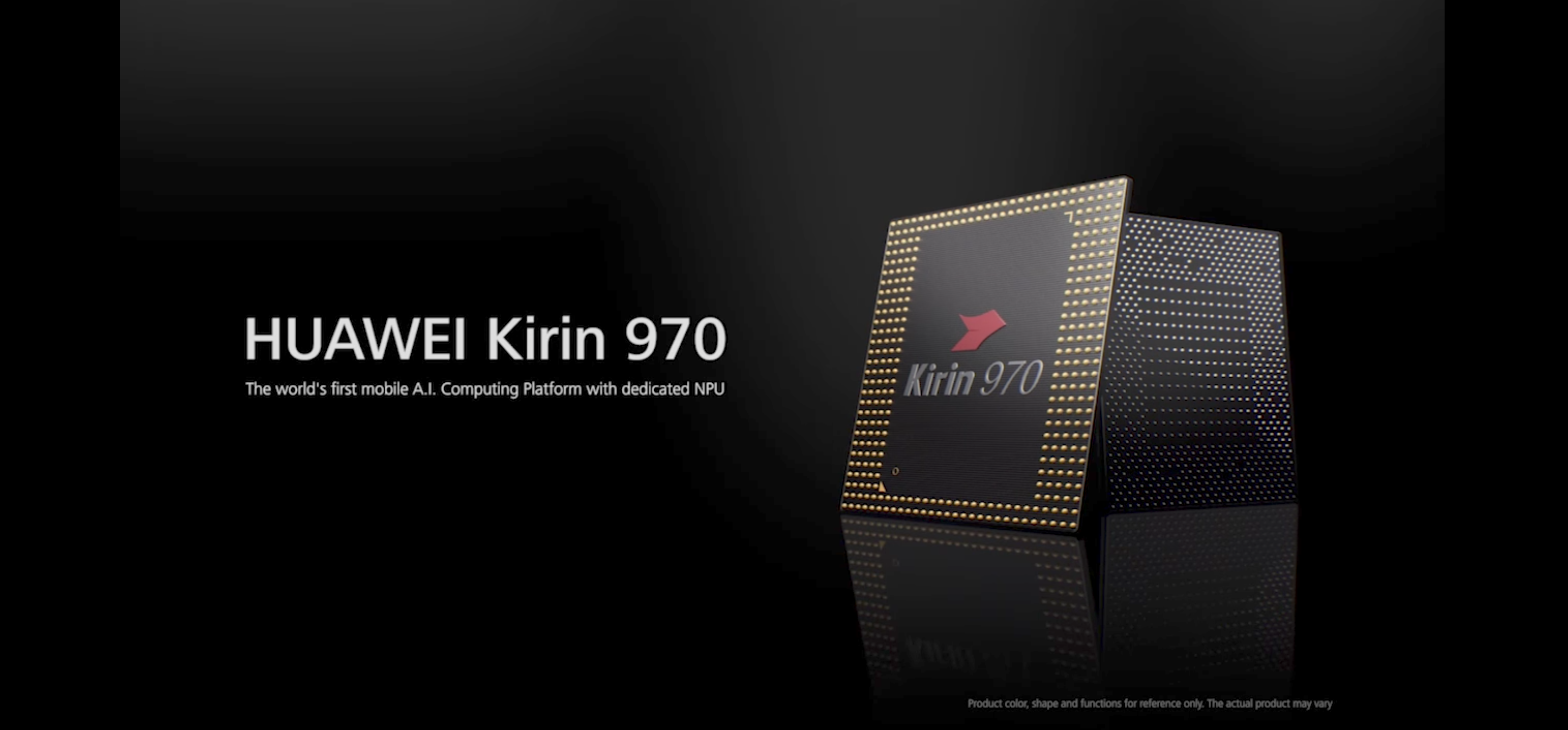 Huawei เปิดตัว Kirin 970 ชิพเซ็ตรุ่นแรกของโลกที่มี AI ช่วยประมวลผล เร็วกว่าโทรศัพท์ทั่วไปถึง 25 เท่า