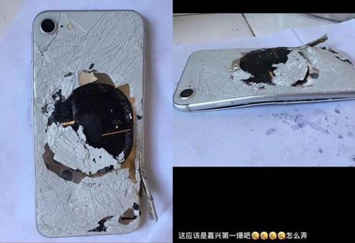 iPhone 8 ไหม้หลังเสียบชาร์จทิ้งไว้ตอนนอน คาดมีปัญหามาจากแบตเตอรี่