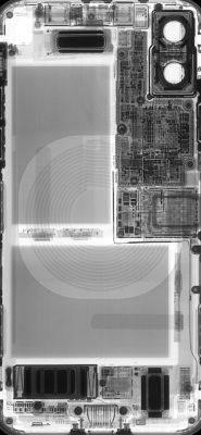 iFIXIT แจก Wallpaper เครื่องใน iPhone X แบบรูปถ่ายและแบบ X-ray