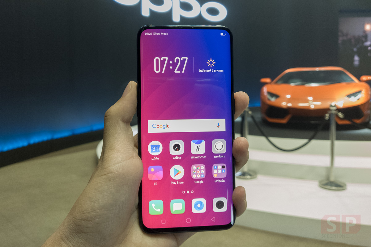 Hands on OPPO Find X 256GB SpecPhone 001