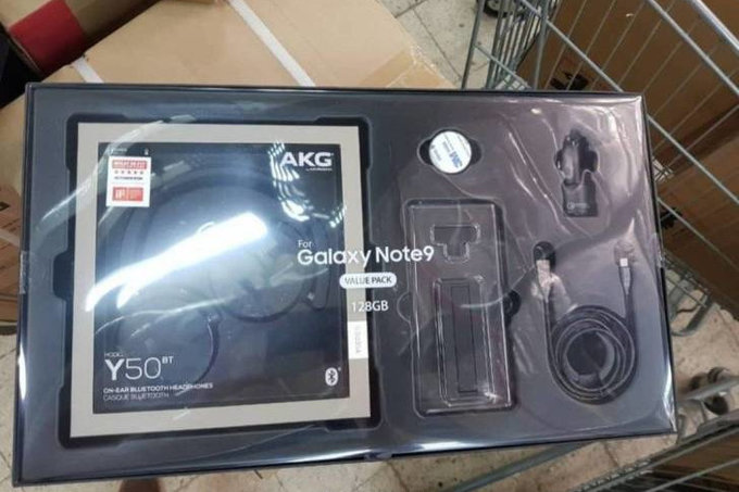 Samsung Galaxy Note 9 หลุดภาพของแถม Value Pack แถมหูฟัง AKG ราคาเกือบหมื่น !!