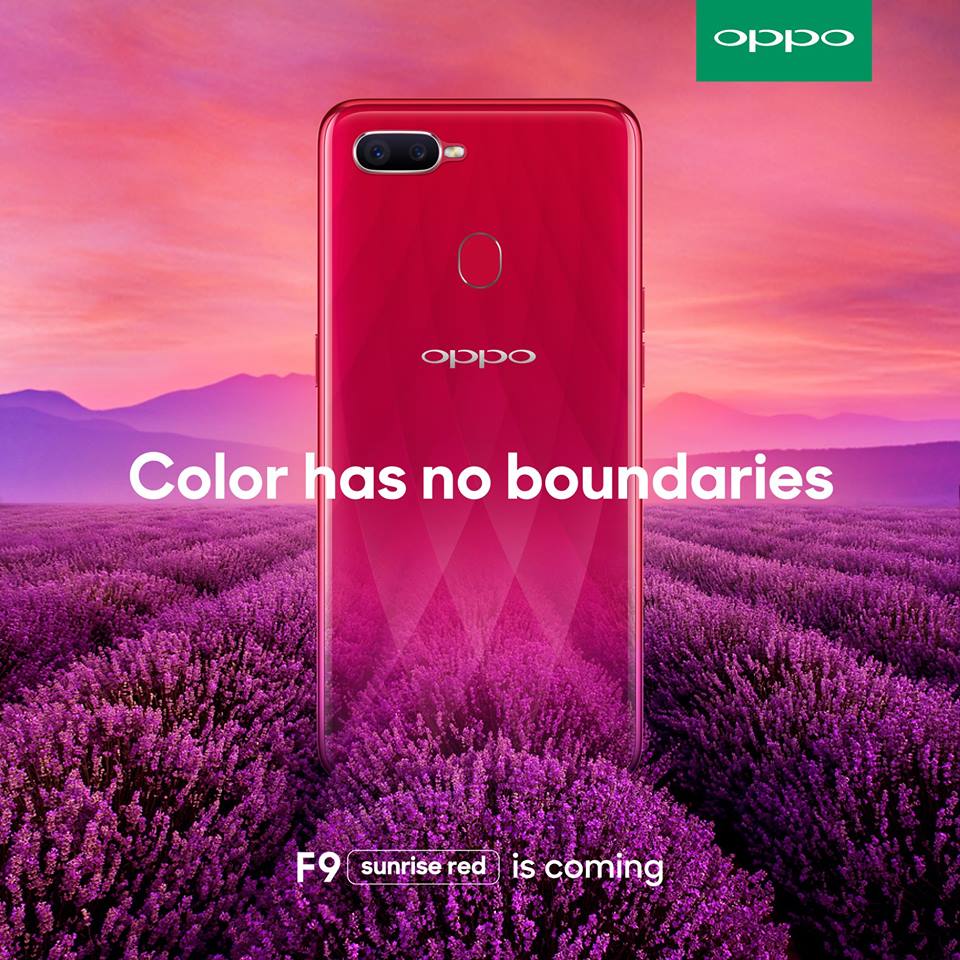 OPPOF9 red