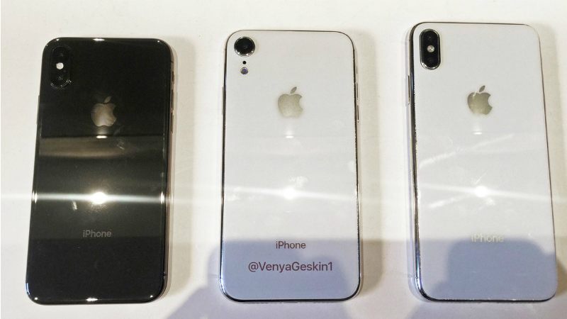 iPhone X Plus และ iPhone 9 มาครบ !! เผยภาพเครื่อง Dummy iPhone 2018 ทั้งสามรุ่น !!
