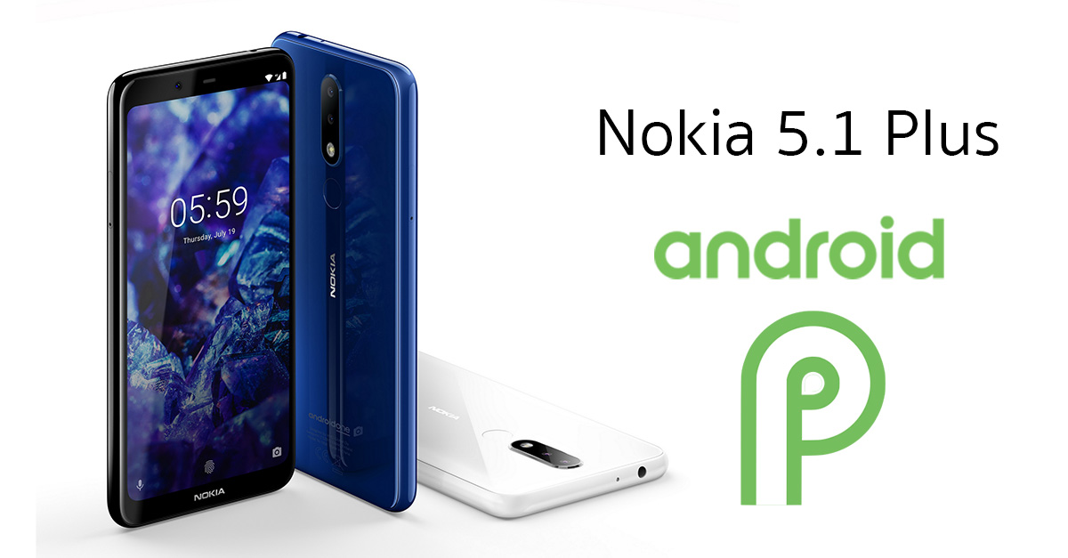 ผู้ใช้งาน Nokia 5.1 Plus ได้ใช้งานระบบปฏิบัติการ Android™ 9 Pie ต้อนรับปีใหม่