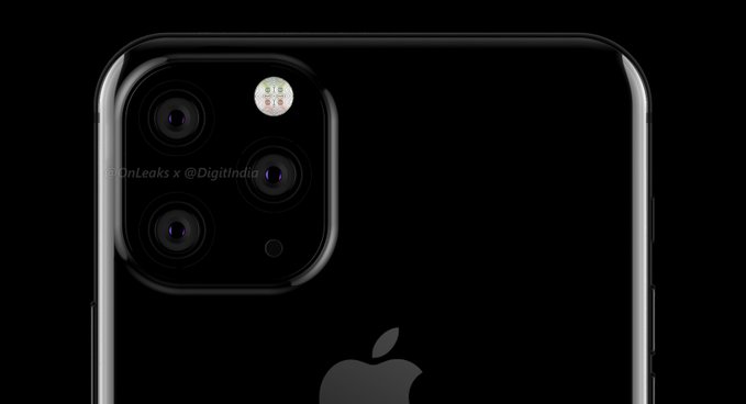 เผยภาพเร็นเดอร์ชุดแรก iPhone XI 2019 มากับกล้องหลังสามตัว ดีไซน์ประหลาด !!