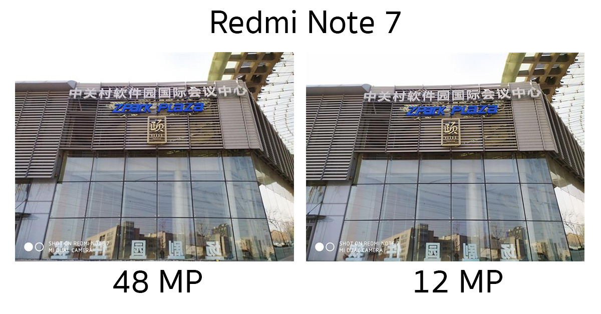 redmi note 7 12mp vs 48 MP