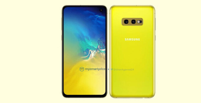 เผยภาพ Samsung Galaxy S10e สีใหม่ในสไตล์เหลืองสด