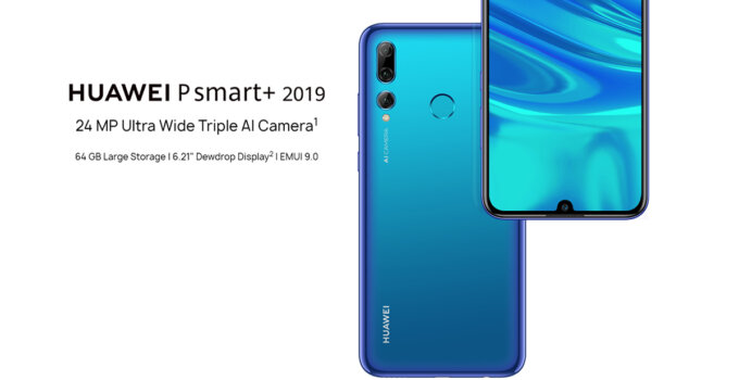 Huawei เปิดตัว P smart+ 2019 มาพร้อมกล้องหลังเลนส์ไวด์ 16 ล้านพิกเซล