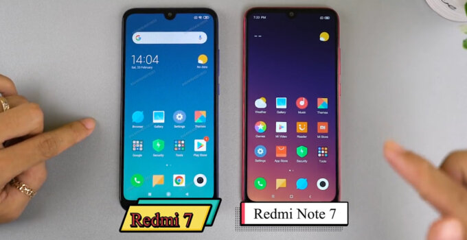 คลิป Hands on เทียบ Redmi 7 และ Redmi Note 7 มาแล้ว เผยรูปตัวเครื่องแบบชัด ๆ ในแทบทุกมุมมอง