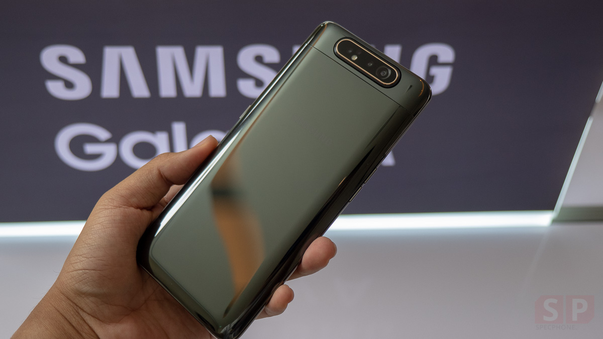 Hands on Samsung Galaxy A80 SpecPhone 0010