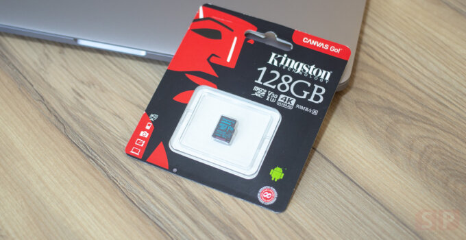 [Review] รีวิว Kingston CANVAS Go Class 10 micro SD 128 GB รองรับการถ่าย 4K
