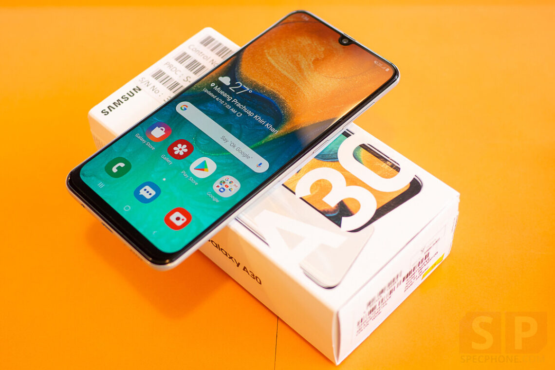 spec samsung galaxy a30