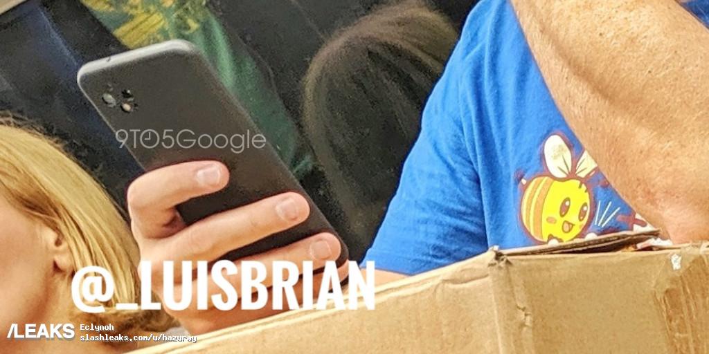 google pixel 4 and its distinctive camera bump spotted in public again