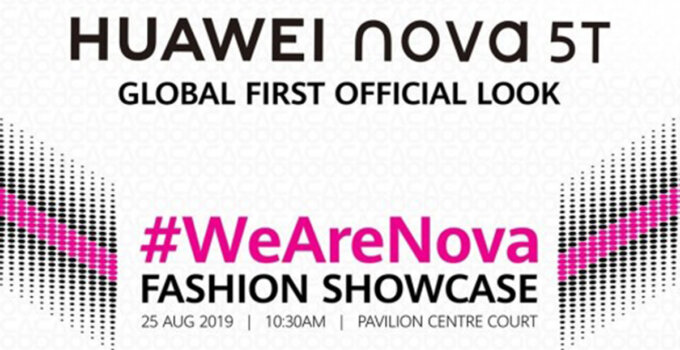 Huawei เตรียมเปิดตัว Nova 5T ที่มาเลเซียในวันที่ 25 สิงหาคมนี้