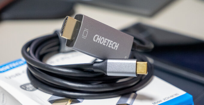 รีวิว CHOETECH USB-C to HDMI + PD Adapter 4K ต่อจอตัวเดียวจบ ภาพออกพร้อมชาร์จไฟในตัว