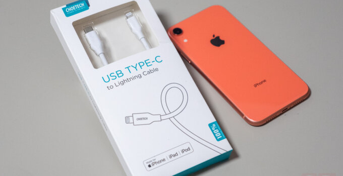 รีวิว CHOETECH USB Type-C to Lightning Cable ยาว 2 เมตร ทางเลือกในราคาถูกกว่าสาย Apple