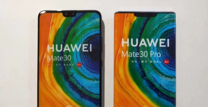 หลุดภาพพร้อมสเปคจริง Huawei Mate 30/30 Pro