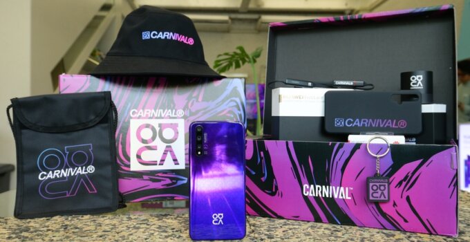 HUAWEI แท็กทีม Carnival เปิดตัว nova 5T x Carnival Box Set Limited Edition 100 เซ็ต! ในราคาเพียง 14,990 บาท