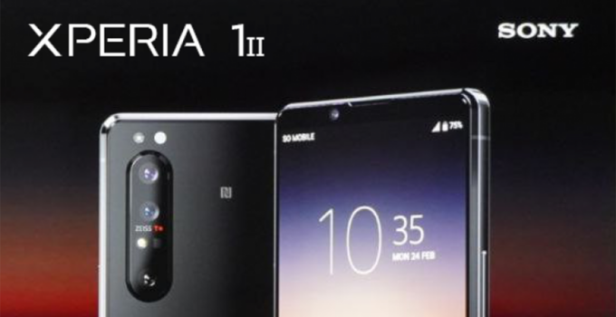 หลุดรูปและสเปค Sony Xperia 1 II: Snap 865 / 5G / เลนส์ ZEISS / แบต 4000