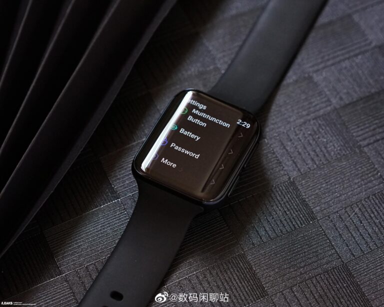 oppo smartwatch picture leaks out
