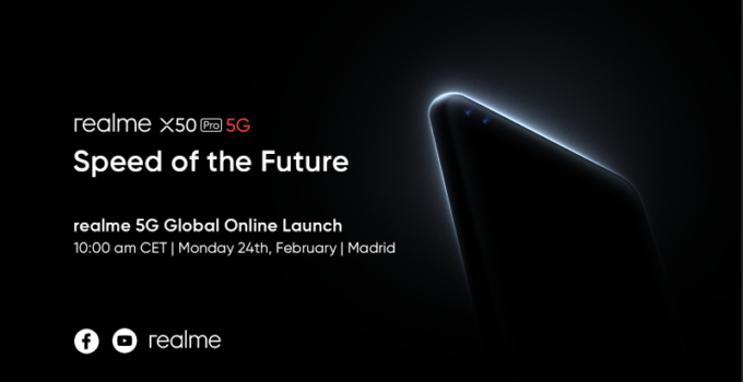 realme พร้อมเปิดตัว realme X50 Pro 5G สมาร์ทโฟนเรือธงรองรับ 5G รุ่นแรก ผ่านช่องทางออนไลน์พร้อมกันทั่วโลก