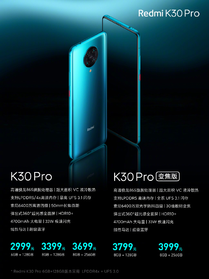 redmi k30 pro pricing