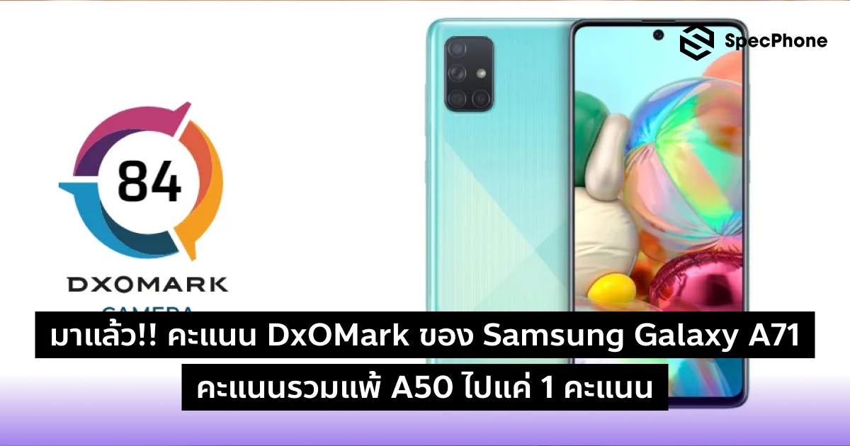 a71 dxomark