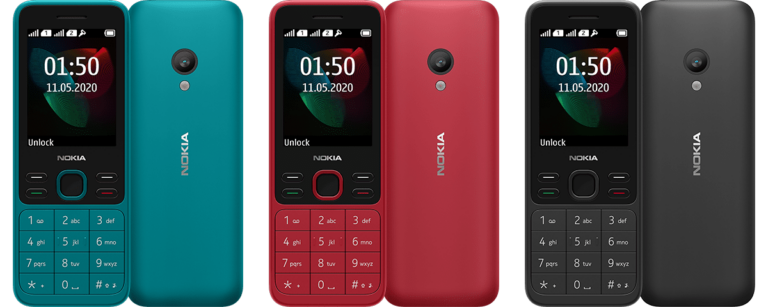 Nokia 150 Cyan side