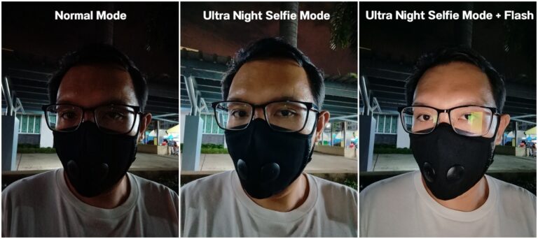 OPPO Reno3 Pro Selfie Night Mode vs Normal 0002 1