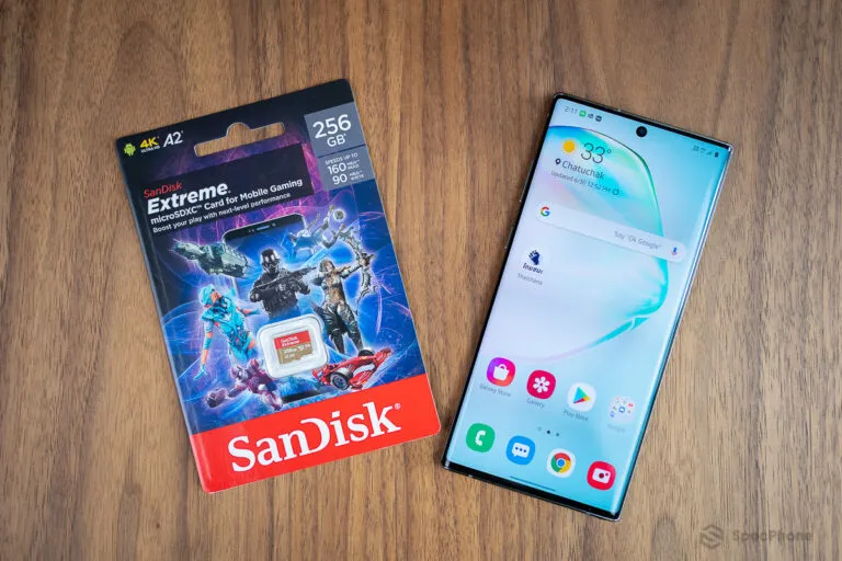 รีวิว Sandisk Extreme microSD Card
