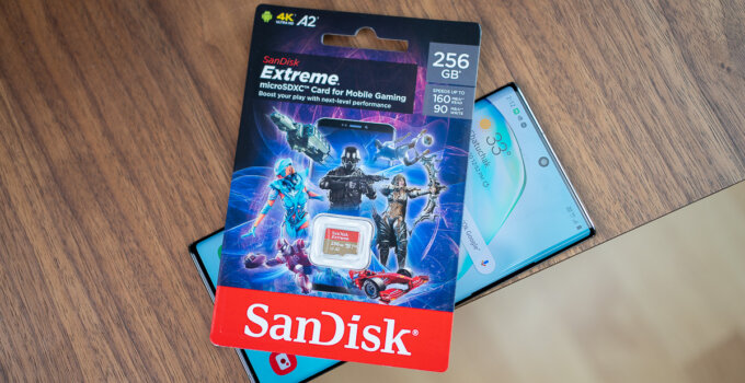 รีวิว Sandisk Extreme microSD สำหรับเล่นเกมบนมือถือ รองรับวิดีโอ 4K ความจุสูงสุด 256GB