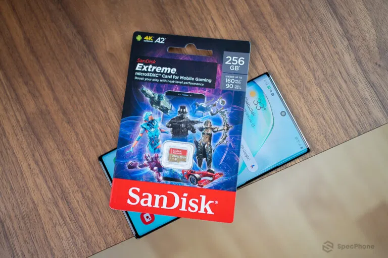 Review Sandisk Extreme microSD Card SpecPhone 00012