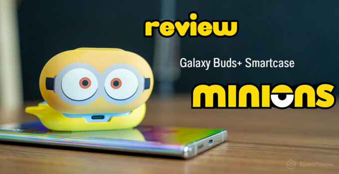 รีวิวเคส Galaxy Buds+ Minions Edition พร้อม Theme ฟรี ราคา 590 บาท
