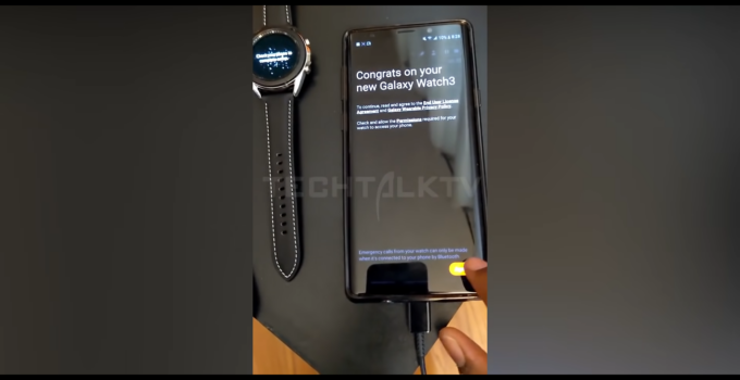 หลุด Galaxy Watch 3 มาพร้อมกรอบที่สามารถหมุนได้