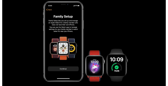 Apple Watch Series 6 vs Series 5 family setup