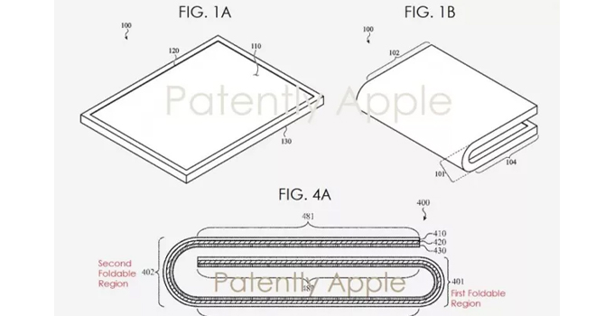 iPhone Flip มือถือพับได้จาก Apple patent point