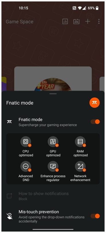 OnePlus 8T 5G Fnatic Mode