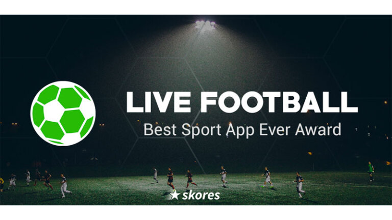 แอพดูบอลสดฟรี SKORES - Live Football Scores logo