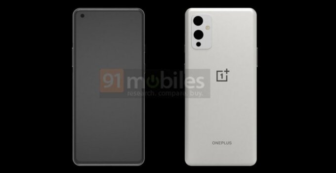 OnePlus 9 ภาพเรนเดอร์ CAD มาให้ดูแล้ว กล้องหลังเหมือน 8T จอมีรูซ้ายบน