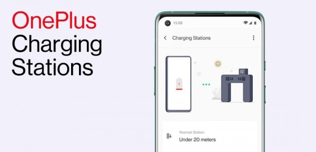 OnePlus Charging Stations อุปกรณ์แจ้งจุดชาร์จสำหรับสมาร์ทโฟน OnePlus