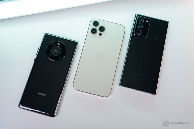 HUAWEI Mate 40 Pro vs iPhone 12 Pro Max vs Note20 SpecPhone 00002